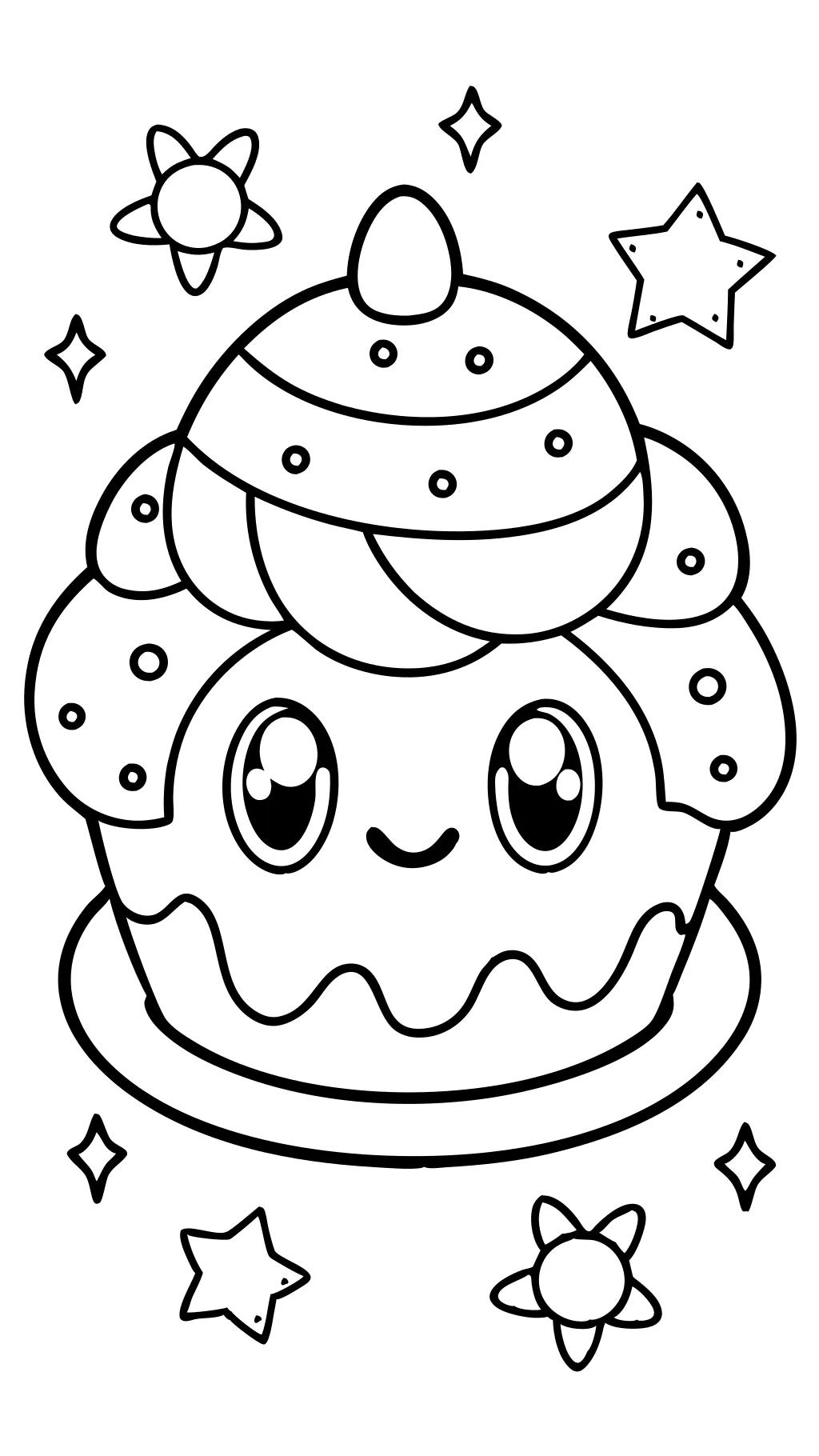 Páginas para colorear de Cinnamon Roll Sanrio